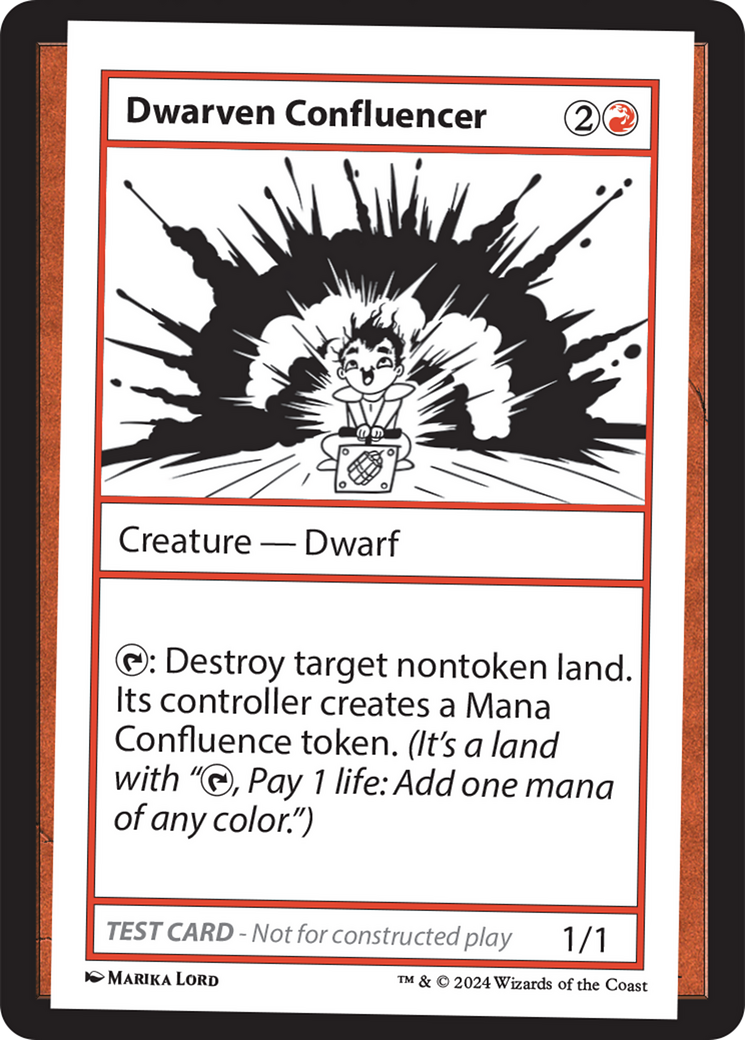 Dwarven Confluencer [Mystery Booster 2 Playtest Cards] | The CG Realm