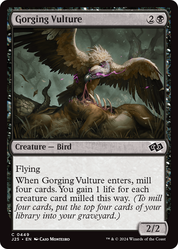 Gorging Vulture [Foundations Jumpstart] | The CG Realm