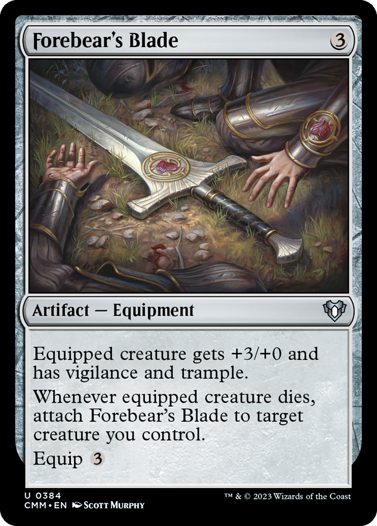 Forebear's Blade [Commander Masters] | The CG Realm