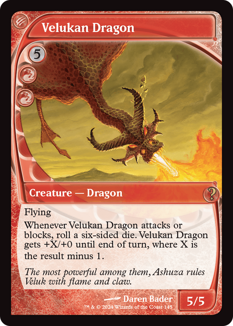 Velukan Dragon (Future Sight) [Mystery Booster 2] | The CG Realm