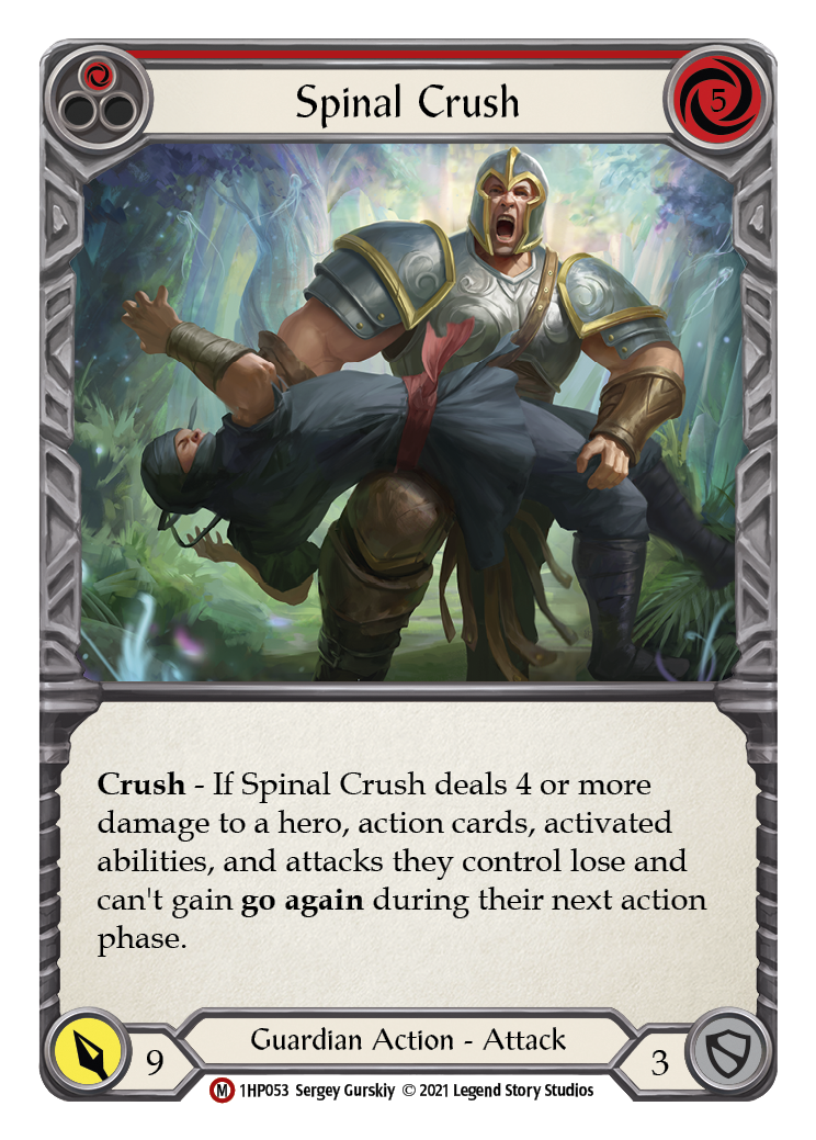 Spinal Crush [1HP053] (History Pack 1) | The CG Realm