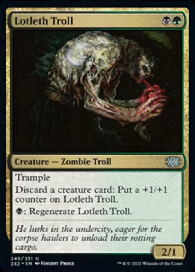 Lotleth Troll [Double Masters 2022] | The CG Realm