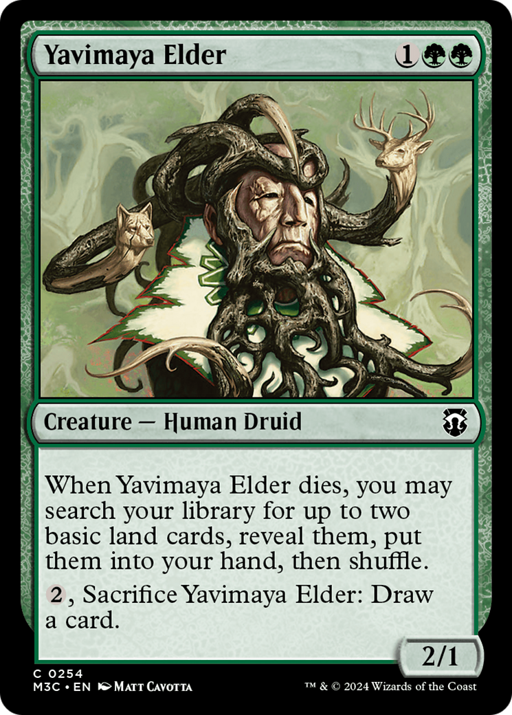 Yavimaya Elder [Modern Horizons 3 Commander] | The CG Realm