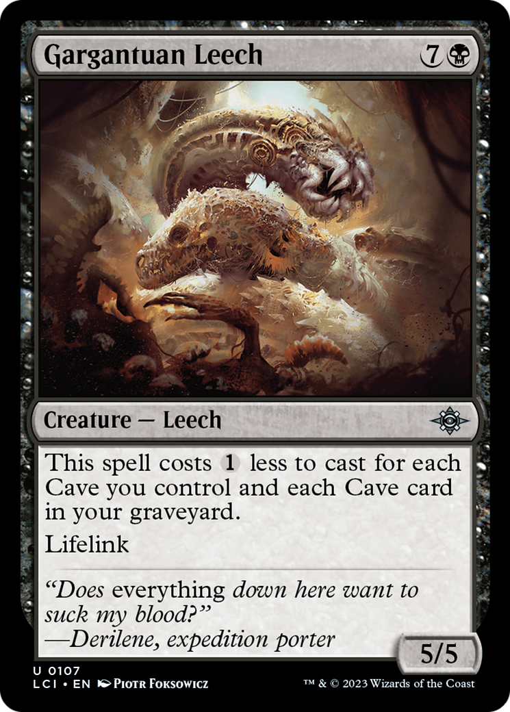 Gargantuan Leech [The Lost Caverns of Ixalan] | The CG Realm