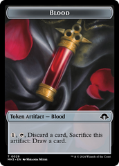 Phyrexian Germ // Blood Double-Sided Token [Modern Horizons 3 Tokens] | The CG Realm