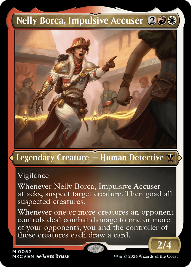 Nelly Borca, Impulsive Accuser (Display Commander) [Murders at Karlov Manor Commander] | The CG Realm