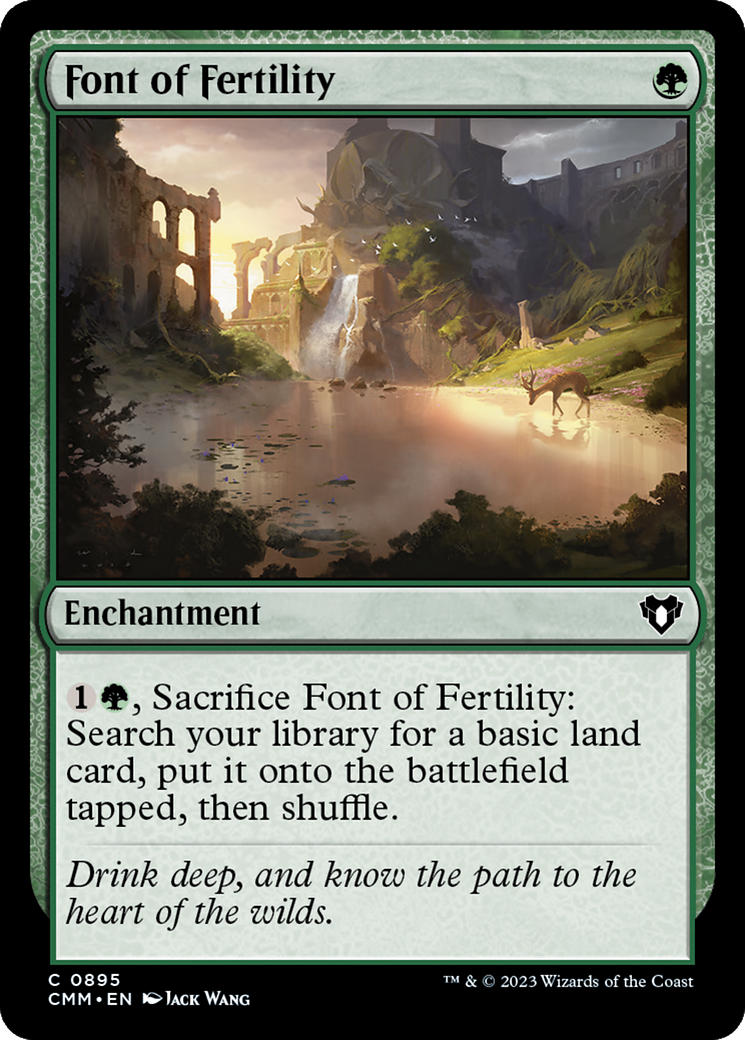 Font of Fertility [Commander Masters] | The CG Realm