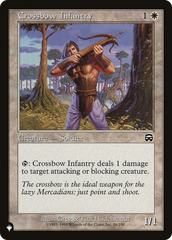 Crossbow Infantry [The List Reprints] | The CG Realm