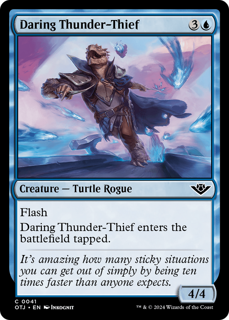 Daring Thunder-Thief [Outlaws of Thunder Junction] | The CG Realm