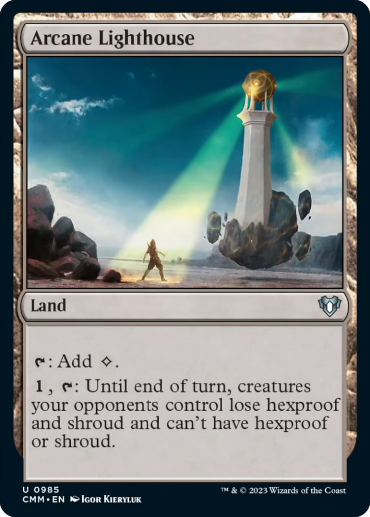 Arcane Lighthouse [Commander Masters] | The CG Realm