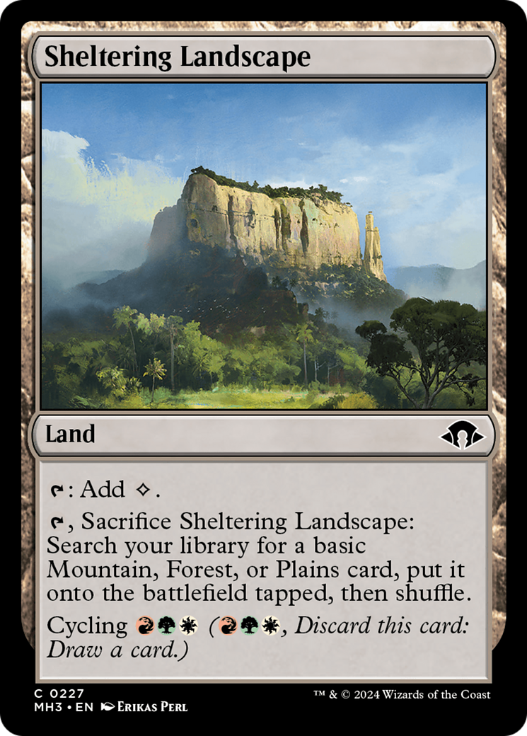 Sheltering Landscape [Modern Horizons 3] | The CG Realm