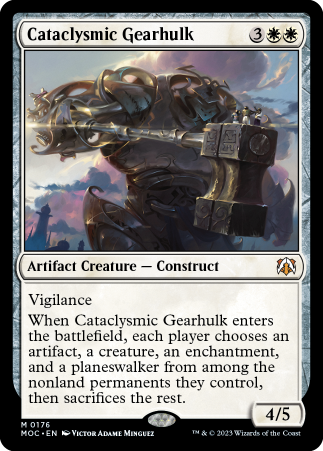 Cataclysmic Gearhulk [March of the Machine Commander] | The CG Realm