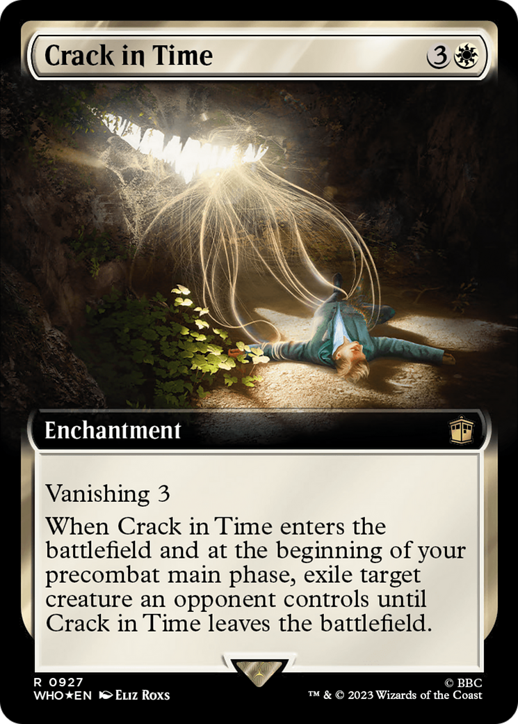 Crack in Time (Extended Art) (Surge Foil) [Doctor Who] | The CG Realm