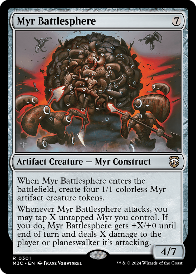 Myr Battlesphere [Modern Horizons 3 Commander] | The CG Realm