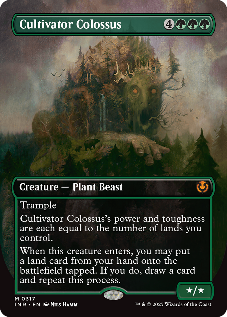 Cultivator Colossus (Borderless) [Innistrad Remastered] | The CG Realm