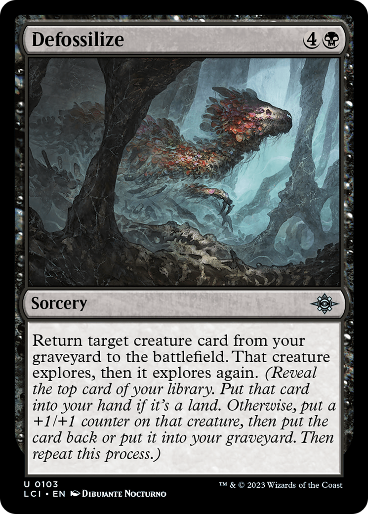 Defossilize [The Lost Caverns of Ixalan] | The CG Realm