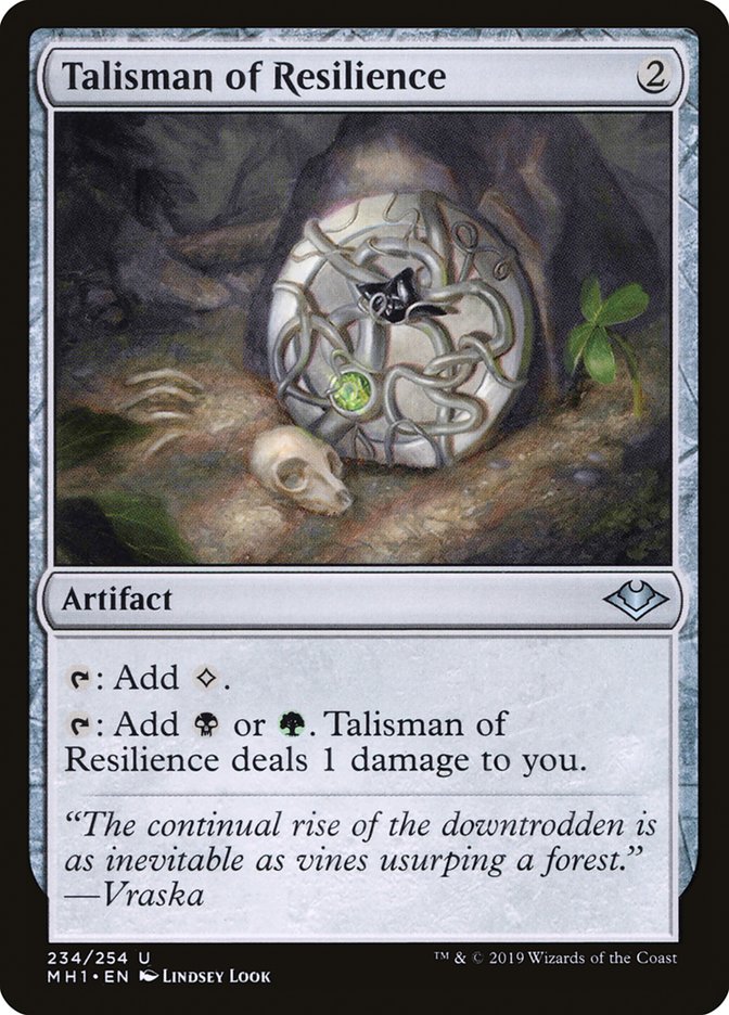 Talisman of Resilience [Modern Horizons] | The CG Realm