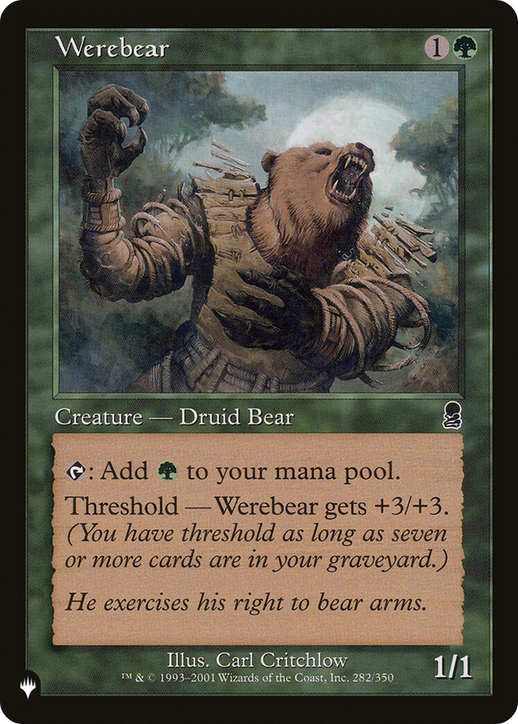 Werebear [The List] | The CG Realm