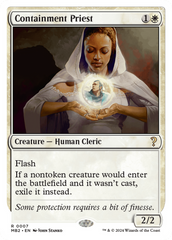 Containment Priest (White Border) [Mystery Booster 2] | The CG Realm