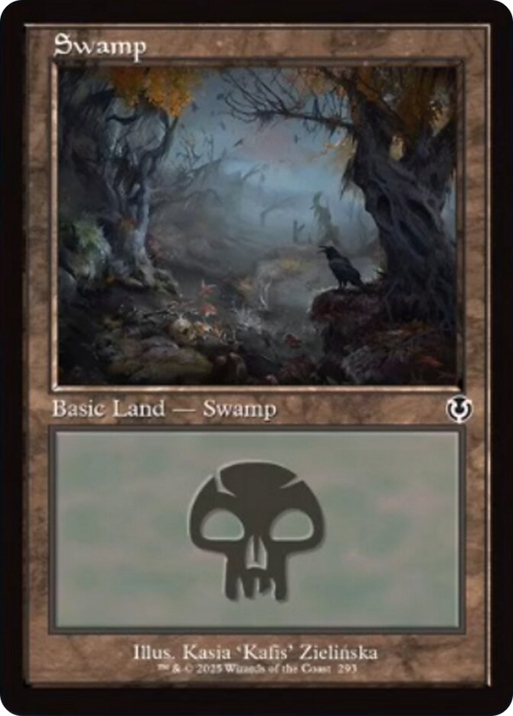 Swamp (293) (Retro Frame) [Innistrad Remastered] | The CG Realm