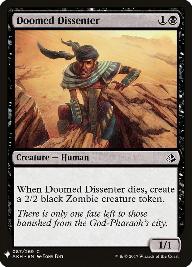 Doomed Dissenter [Mystery Booster] | The CG Realm