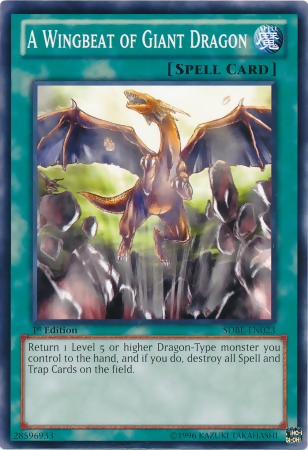 A Wingbeat of Giant Dragon [SDBE-EN023] Common | The CG Realm