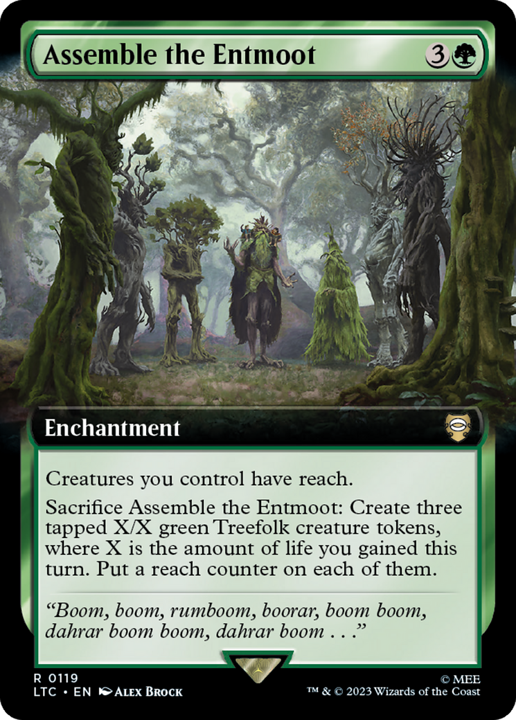 Assemble the Entmoot (Extended Art) [The Lord of the Rings: Tales of Middle-Earth Commander] | The CG Realm