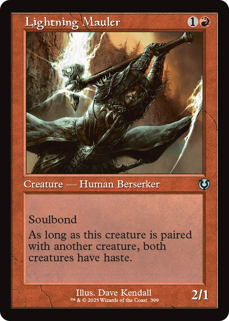 Lightning Mauler (Retro Frame) [Innistrad Remastered] | The CG Realm