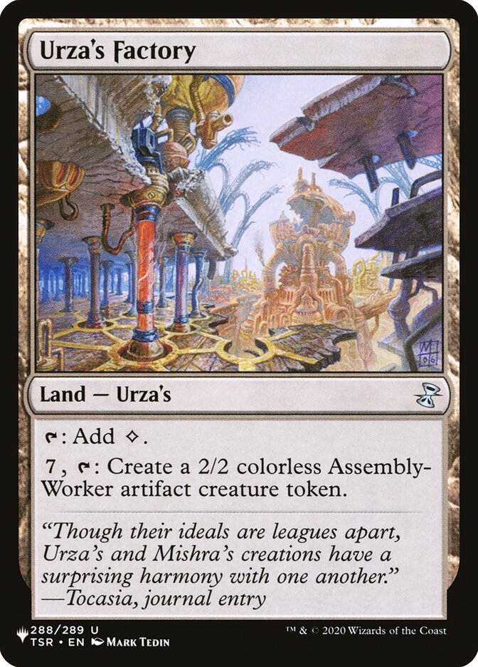 Urza's Factory [The List] | The CG Realm