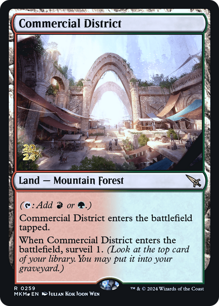 Commercial District [Murders at Karlov Manor Prerelease Promos] | The CG Realm