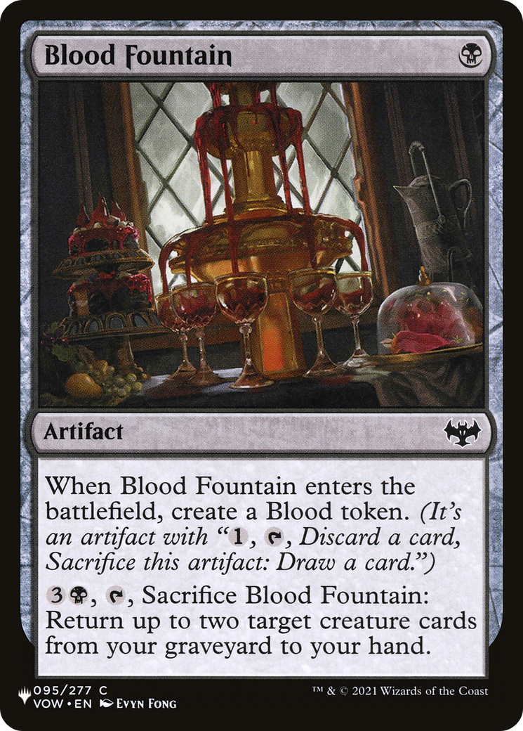 Blood Fountain [The List Reprints] | The CG Realm