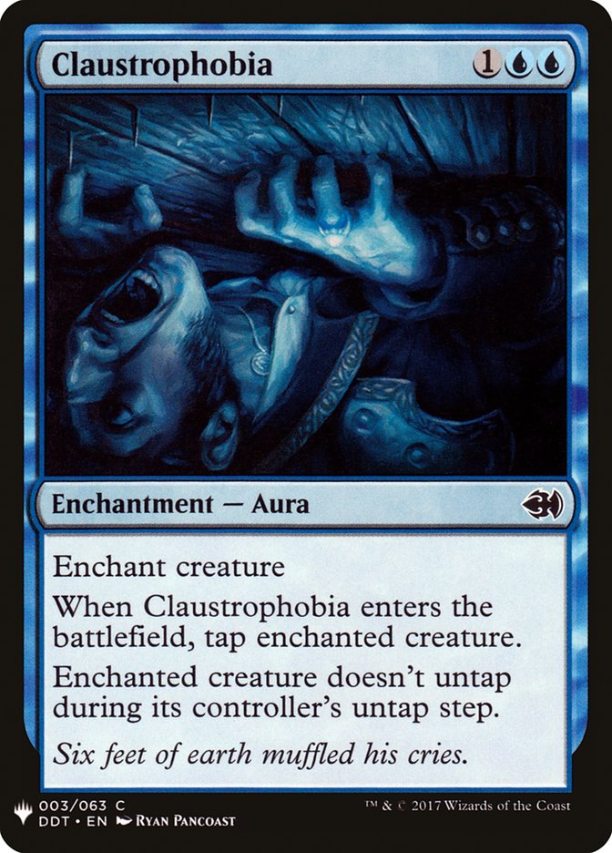 Claustrophobia [Mystery Booster] | The CG Realm