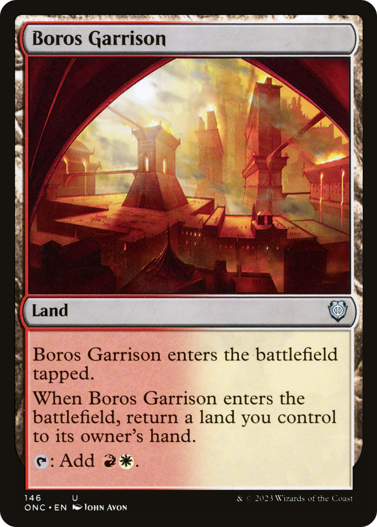 Boros Garrison [Phyrexia: All Will Be One Commander] | The CG Realm