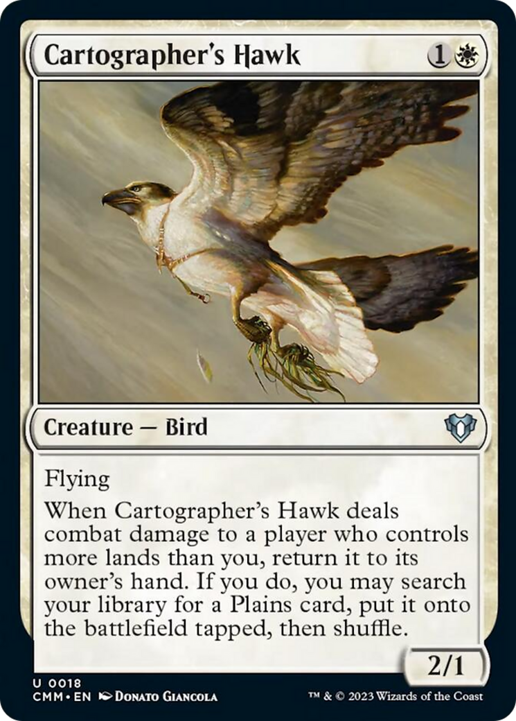 Cartographer's Hawk [Commander Masters] | The CG Realm