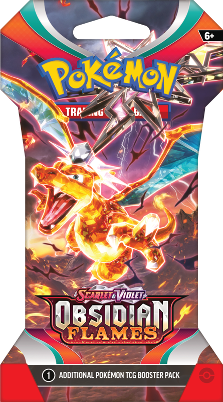 SLEEVED POKEMON SV3 OBSIDIAN FLAMES PACK | The CG Realm