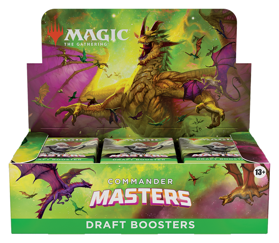 MTG COMMANDER MASTERS DRAFT BOOSTER PACK | The CG Realm