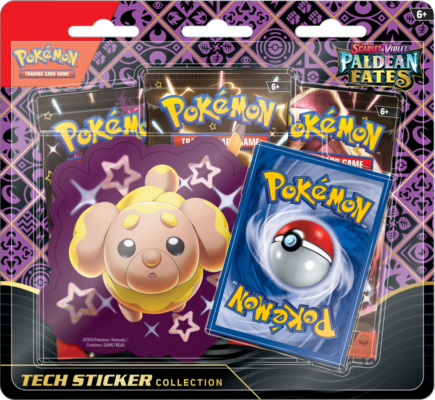 POKEMON SV4.5 PALDEAN FATES TECH STICKER COLL (Release Date:  2024-01-26) | The CG Realm