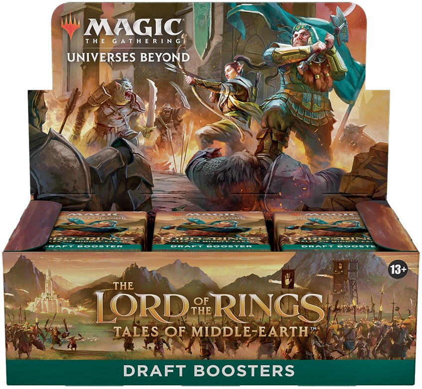 MTG LORD OF THE RINGS DRAFT BOOSTER PACK | The CG Realm