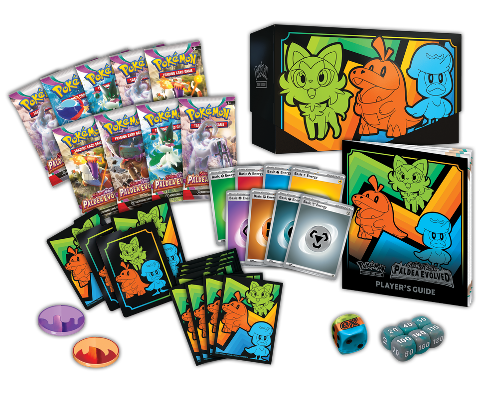 POKEMON SV2 PALDEA EVOLVED ELITE TRAINER BOX (Release Date:  2023-06-09) | The CG Realm