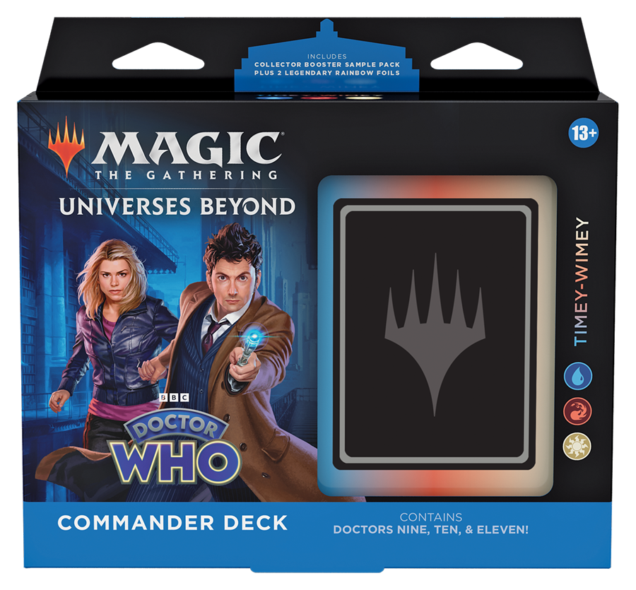 MTG DR WHO COMMANDER Case of 4 (Release Date:  2023-10-13) | The CG Realm