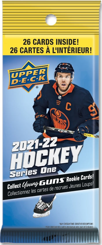 UD SERIES 1 HOCKEY 21/22 FAT PACK | The CG Realm