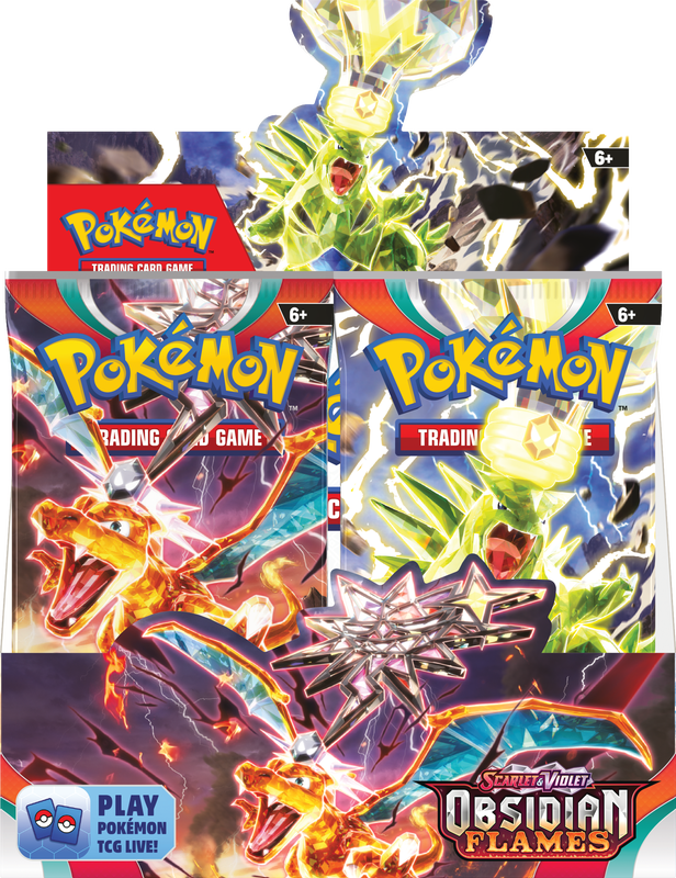 POKEMON SV3 OBSIDIAN FLAMES BOOSTER BOX | The CG Realm