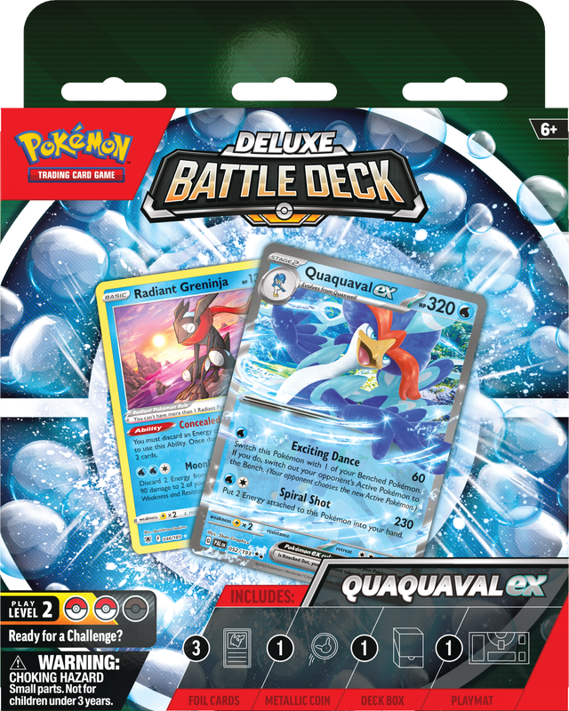 POKEMON DELUXE BATTLE DECKS QUAQUAVAL | The CG Realm