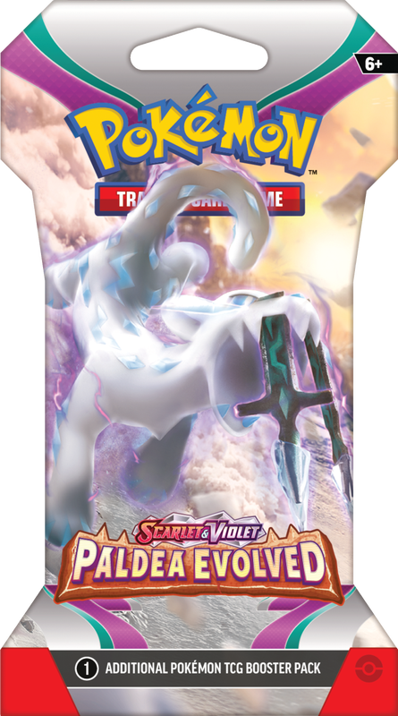 SLEEVED POKEMON SV2 PALDEA EVOLVED PACK (Release Date:  2023-06-09) | The CG Realm