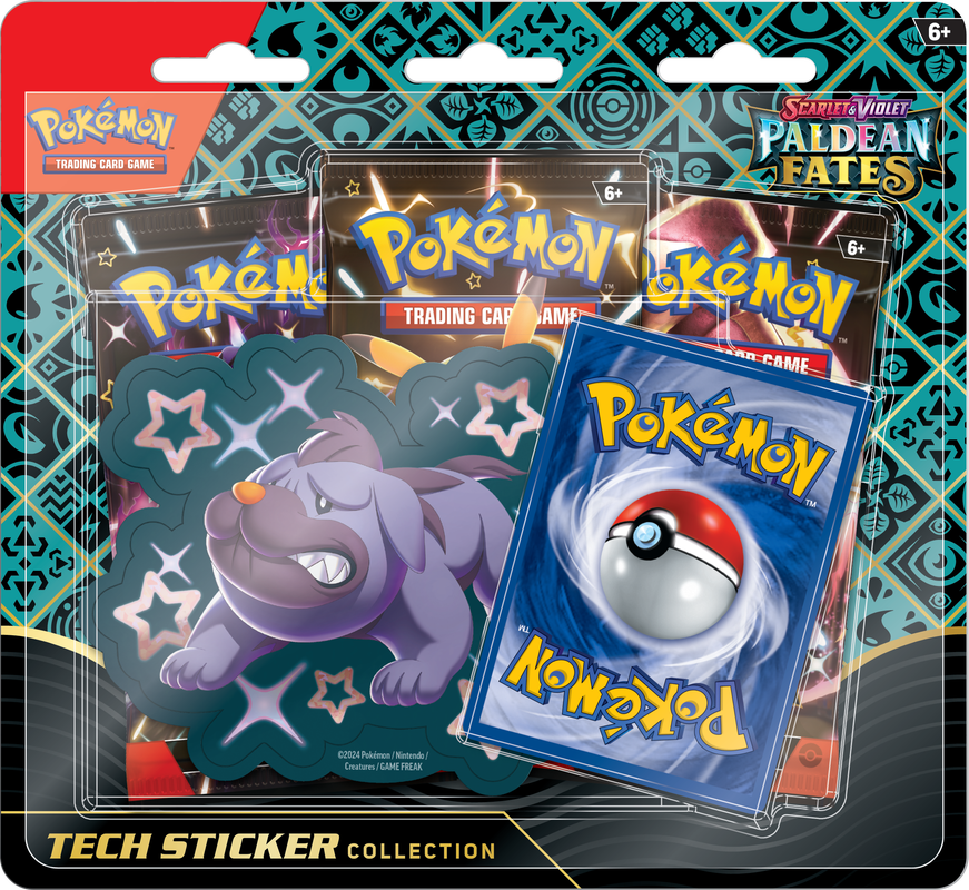 POKEMON SV4.5 PALDEAN FATES TECH STICKER COLL (Release Date:  2024-01-26) | The CG Realm