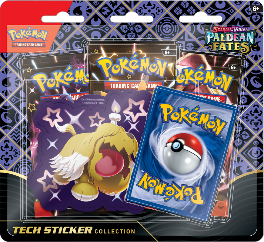 POKEMON SV4.5 PALDEAN FATES TECH STICKER COLL (Release Date:  2024-01-26) | The CG Realm