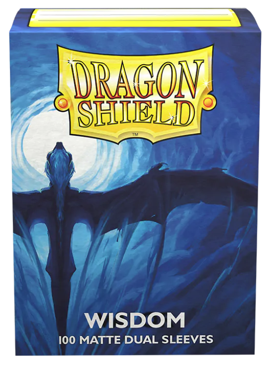 DRAGON SHIELD SLEEVES DUAL MATTE WISDOM 100CT | The CG Realm