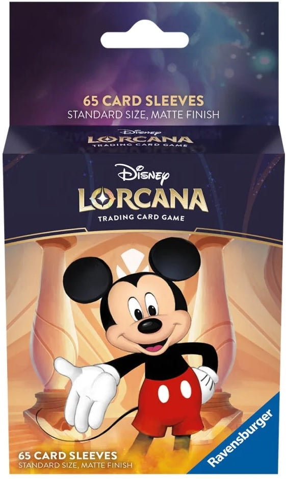 DISNEY LORCANA CARD SLEEVE SET 1 MICKEY MOUSE | The CG Realm