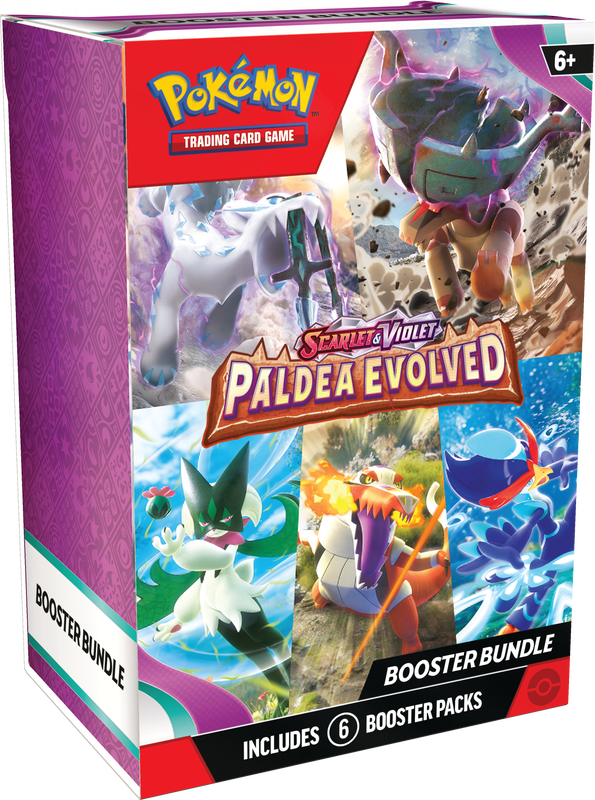 POKEMON SV2 PALDEA EVOLVED BOOSTER BUNDLE (Release Date:  2023-06-09) | The CG Realm