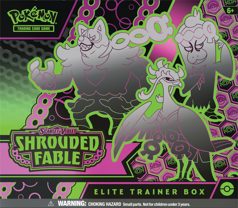 POKEMON SV6.5 SHROUDED FABLE ELITE TRAINER (Release Date:  2024-08-23) | The CG Realm